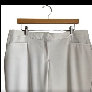 Alfani White Women's Trousers-Off White sz14